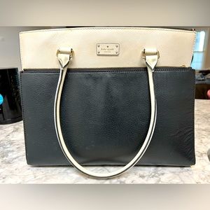 Kate Spade black / cream purse